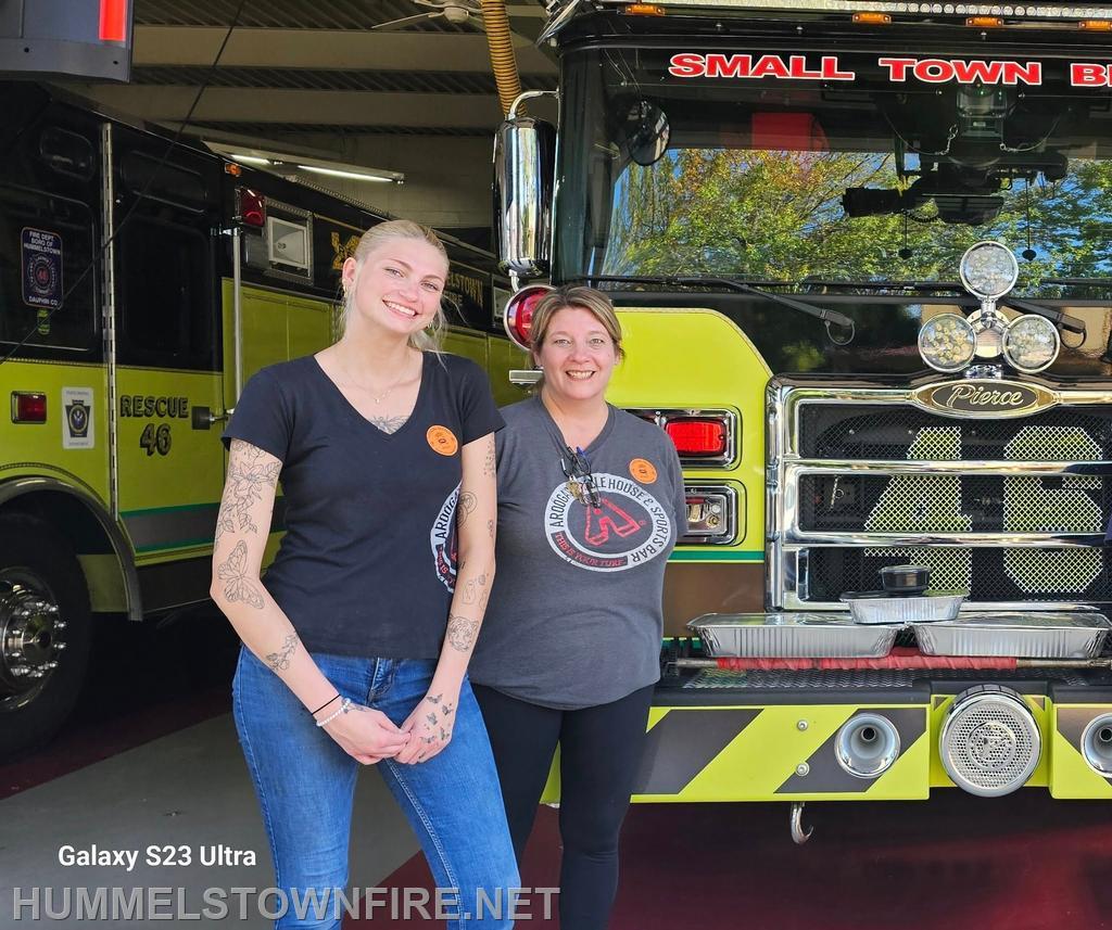 Hummelstown fire would like to thank the Arooga's staff for donating pulled pork mac and cheese to the duty crew at the station. It's greatly appreciated.
